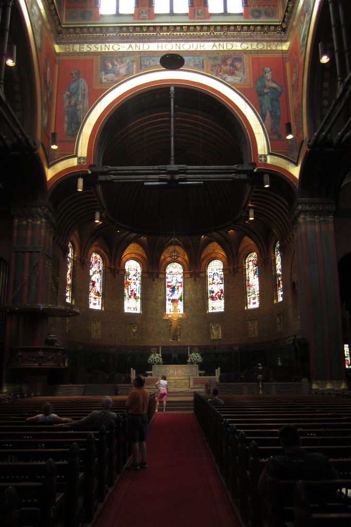 Boston Back Bay Trinity Church View from the Nave Flickr