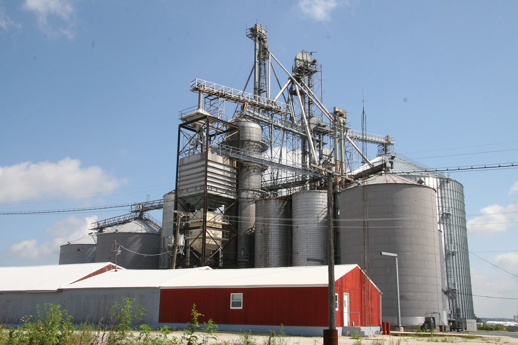 St Anne IL, St Anne Illinois, Grain Eelvator, Kankakee Cou… Flickr
