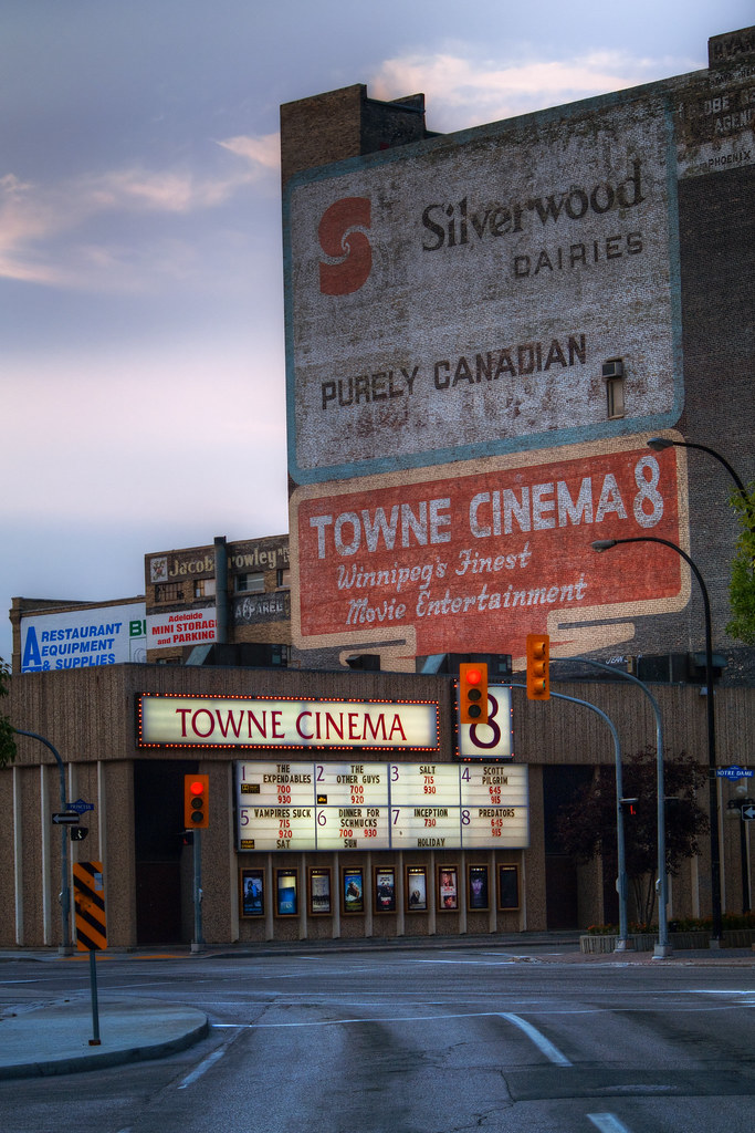 Towne Cinema Notre Dame Avenue, Winnipeg, Manitoba (built … Flickr