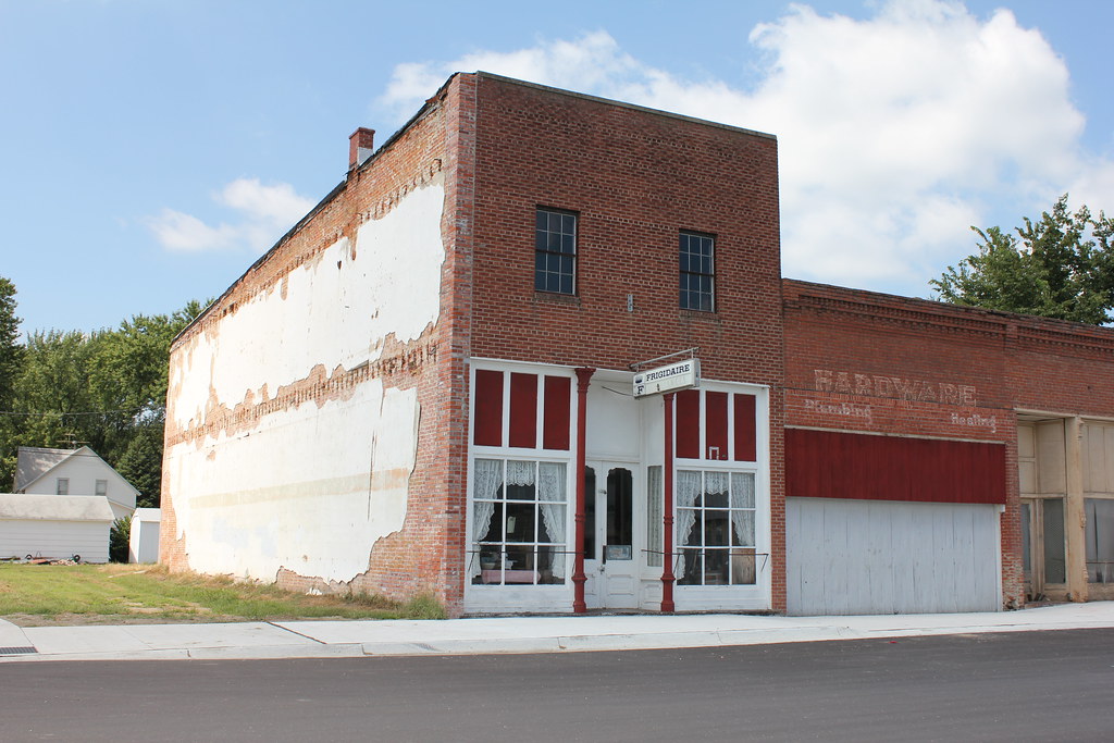 Downtown Building Talmage, NE Tom McLaughlin Flickr