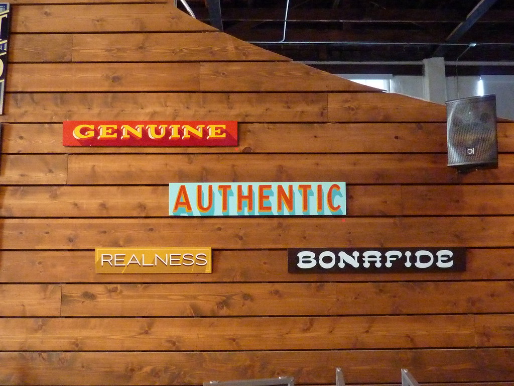 Genuine Authentic Bonafide Realness A more complete docume… Flickr