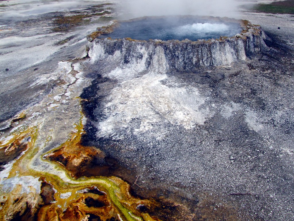 Boiling pot Yellowstone National Park Rick Metz Flickr