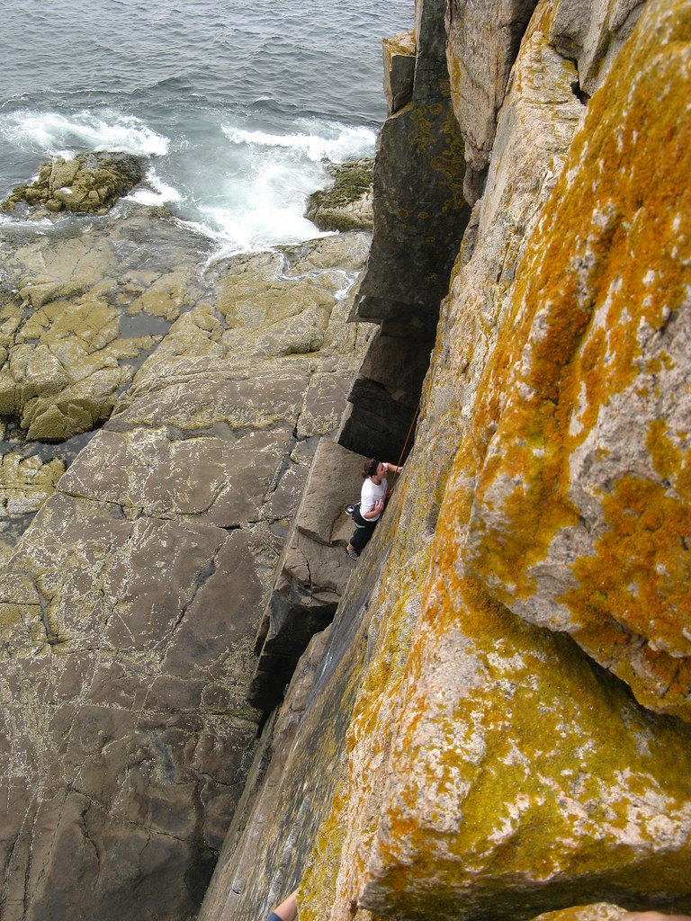 Chockstone Chimney (5.6) G B Flickr