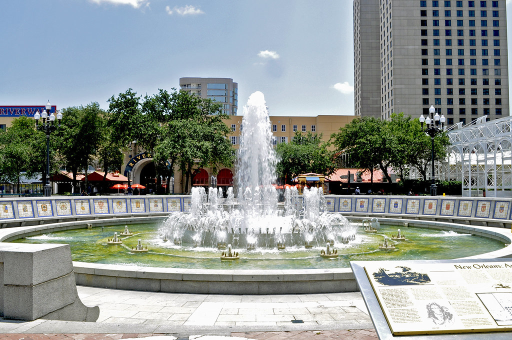 Fountain New Orleans Fountain Daniel Allen Flickr