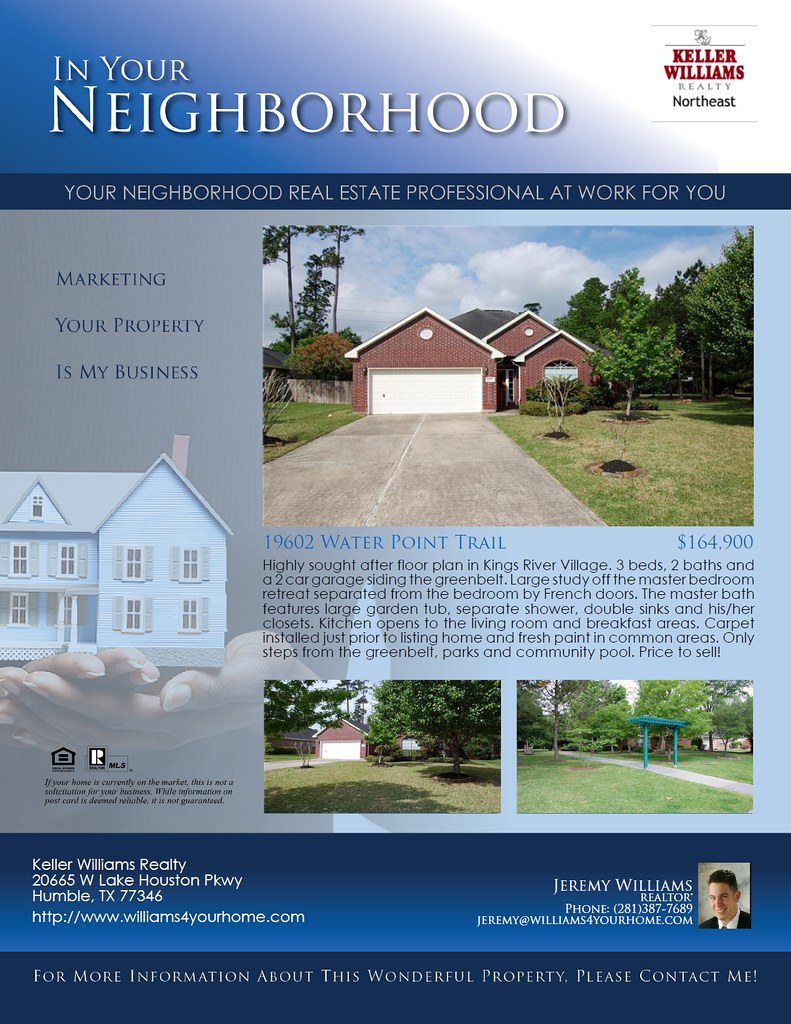 Kingwood TX Kings River Homes for Sale 19602 Water Point… Flickr