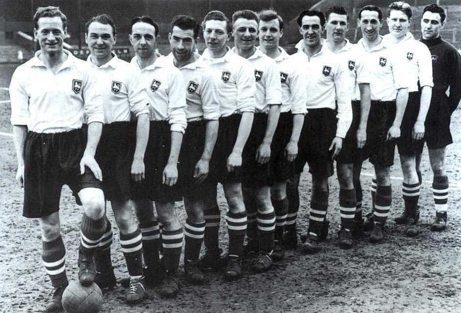 Preston North End F.C. 1954 F.A. Cup Final Team. Not a bla… Flickr