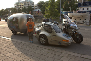 Honda Goldwing + Sidecar + Trailer | Pekka Pulkkinen | Flickr