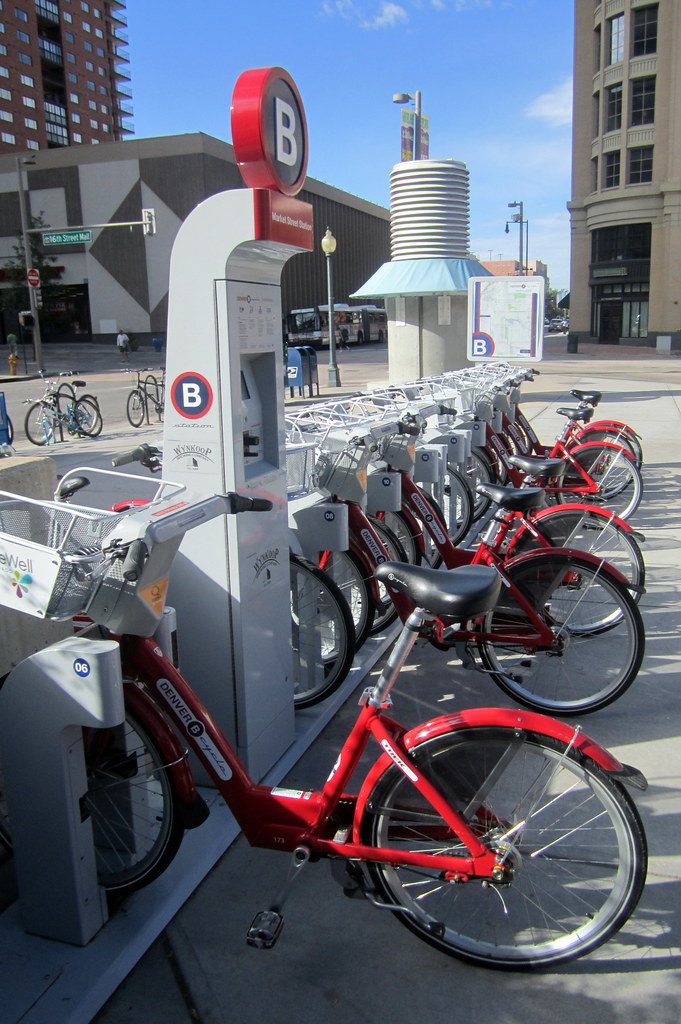 Denver LoDo Denver BCycle Market Street Station a photo on