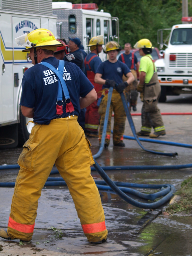 PA023070 Zanesville fire training class. Controlled burn. … Flickr