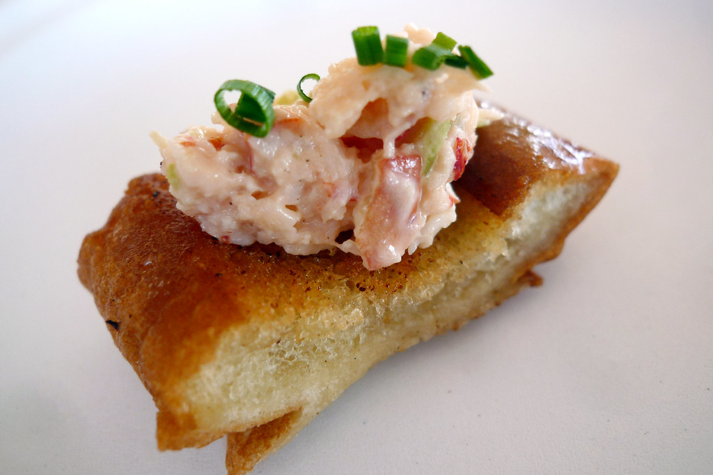 Ed's Lobster Bar Lobster Roll Canapé Gary Wong Flickr
