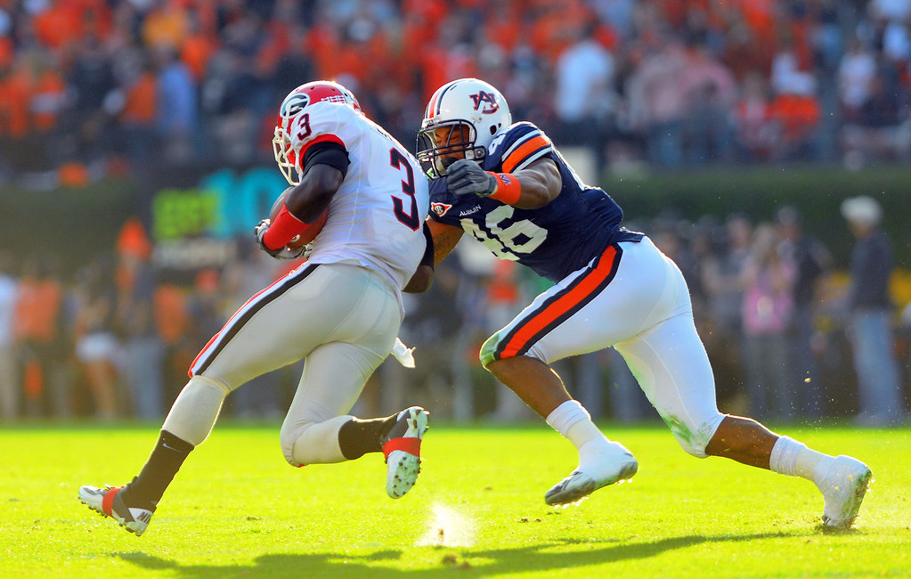 73AUBURN TIGERS VS BULLDOGS The No. 2 Auburn Tiger… Flickr