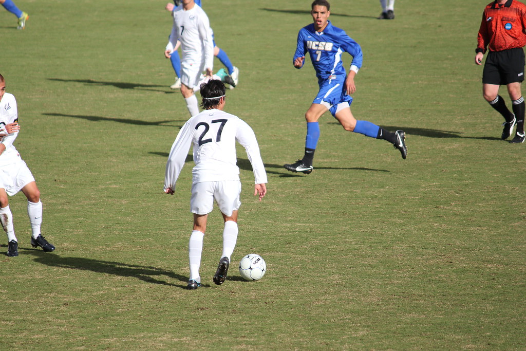 IMG_0181 Cal midfielder Chris Ortega with the ball. Not Marc Not