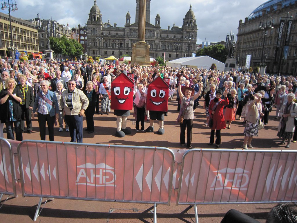 World Record Tea Dance for Glasgow 63 Helloooo Glasgow 2… Jon