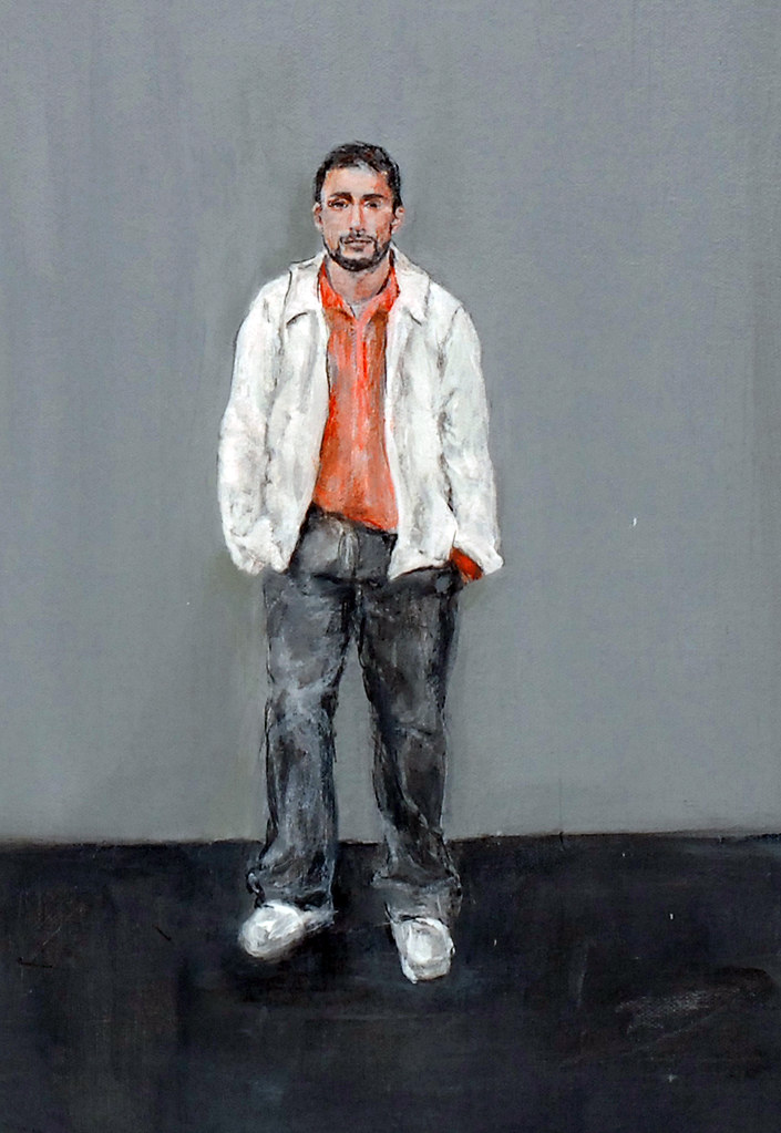 Daniel Close Up 24" x 36" Acrylic on Canvas Metro SydellMasterman