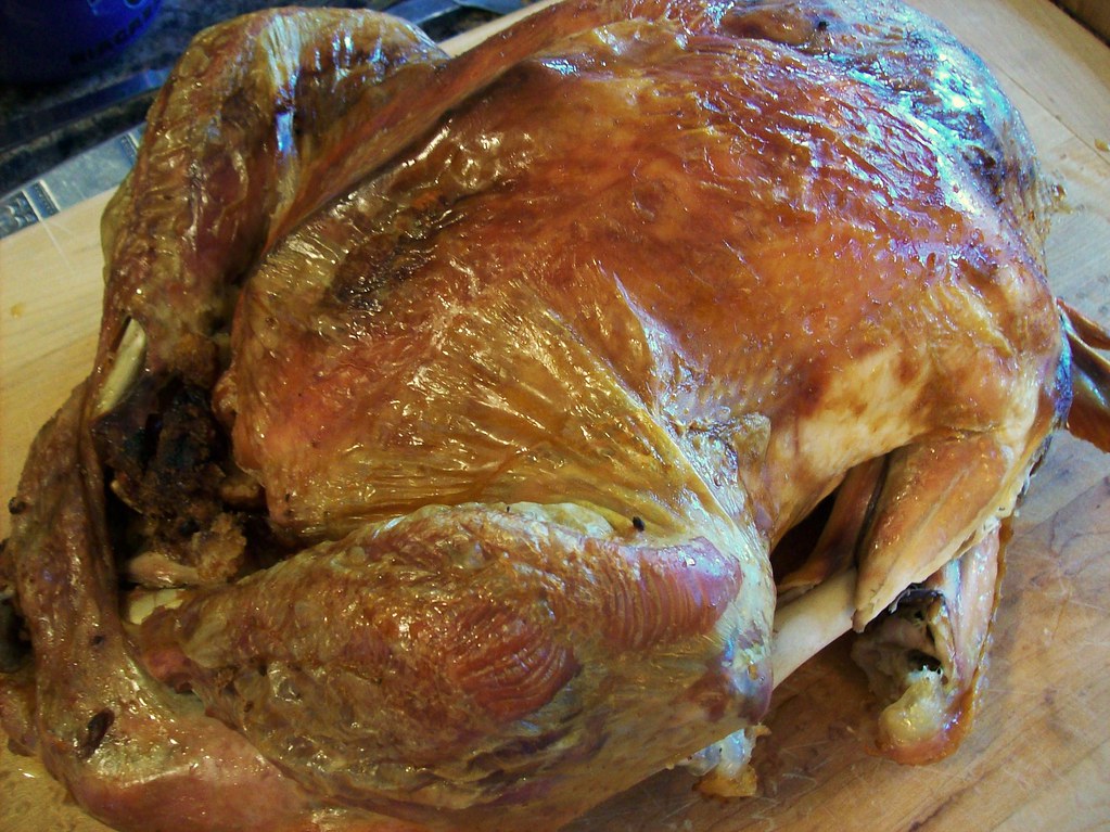 Oooh, Crispy Turkey Skin Tonight's Thanksgiving bird, danc… Flickr