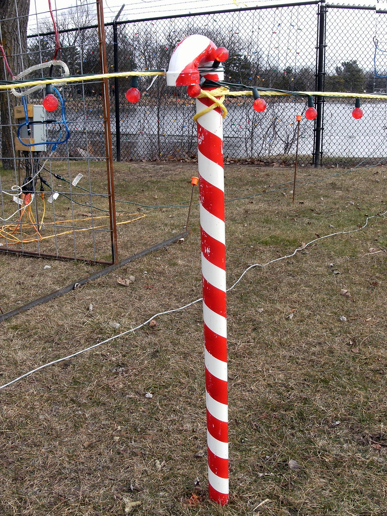 PVC Pipe Candy Cane. Mark Flickr