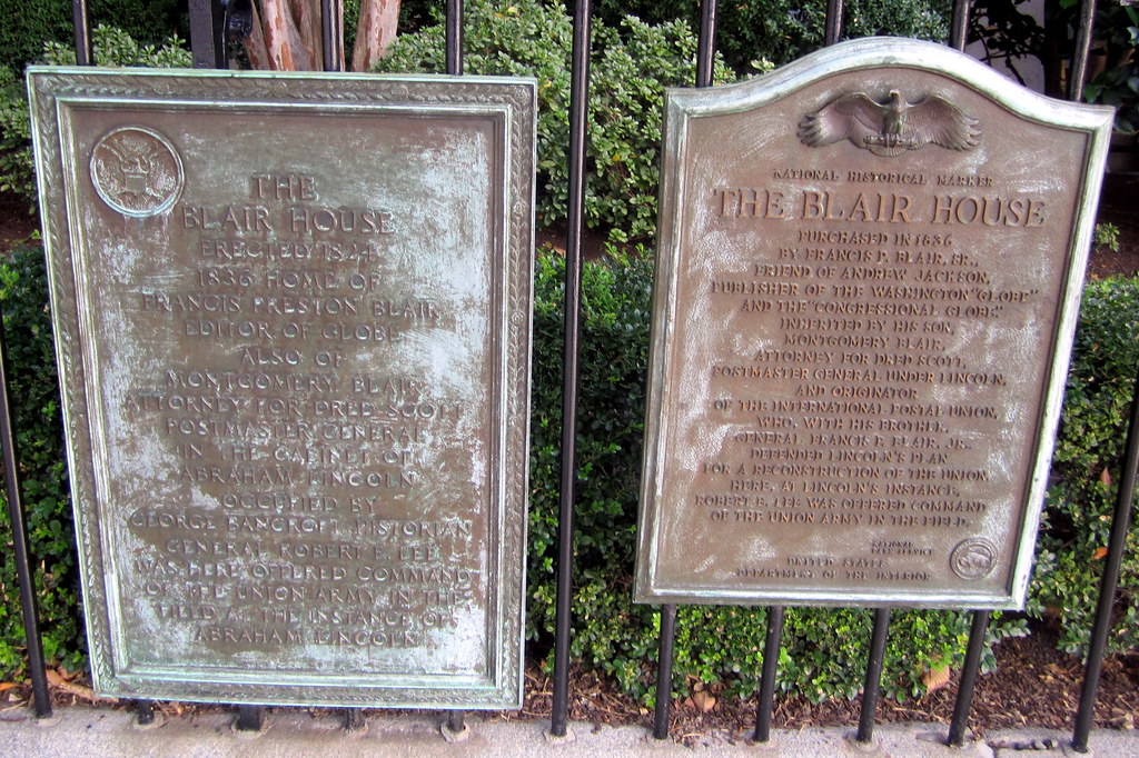 Washington DC Blair House The Blair House, at 1651 Pennsy… Flickr