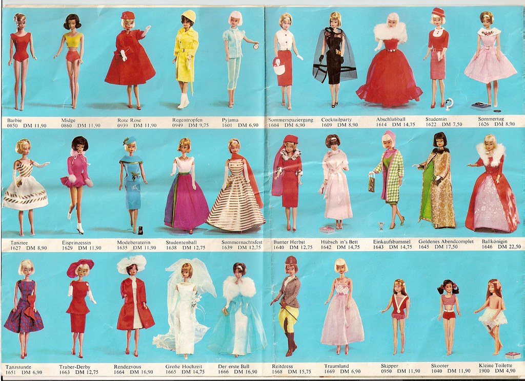 1966 Barbie 3 diepuppenstubensammlerin Flickr