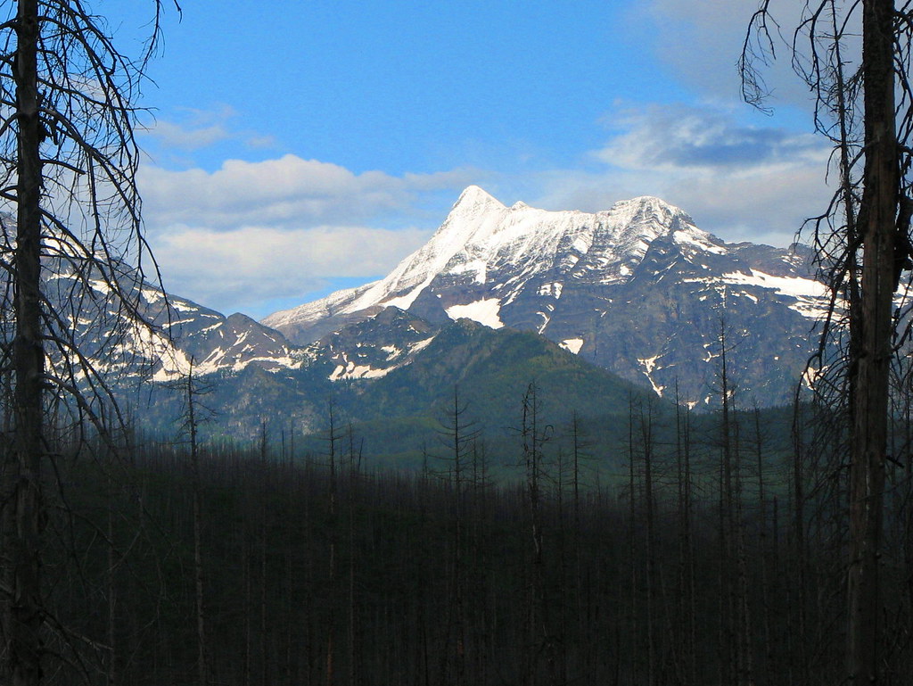 Glacier National Park Gunsight Mountain from the boundary … Flickr
