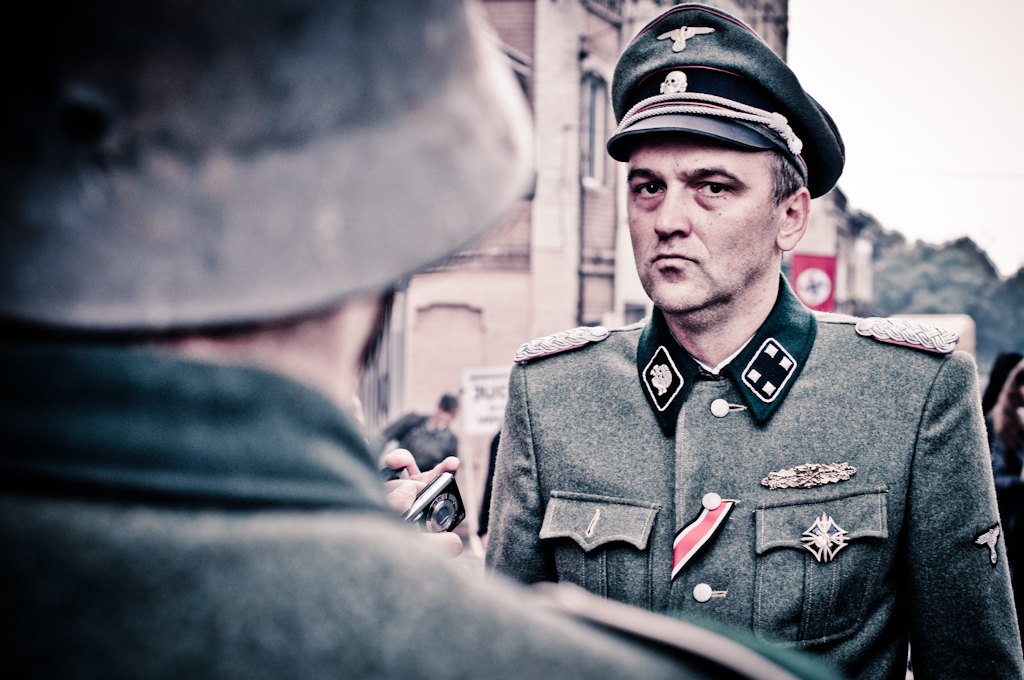 SSSturmbannführer Nearly 200 people, including actors and… Flickr