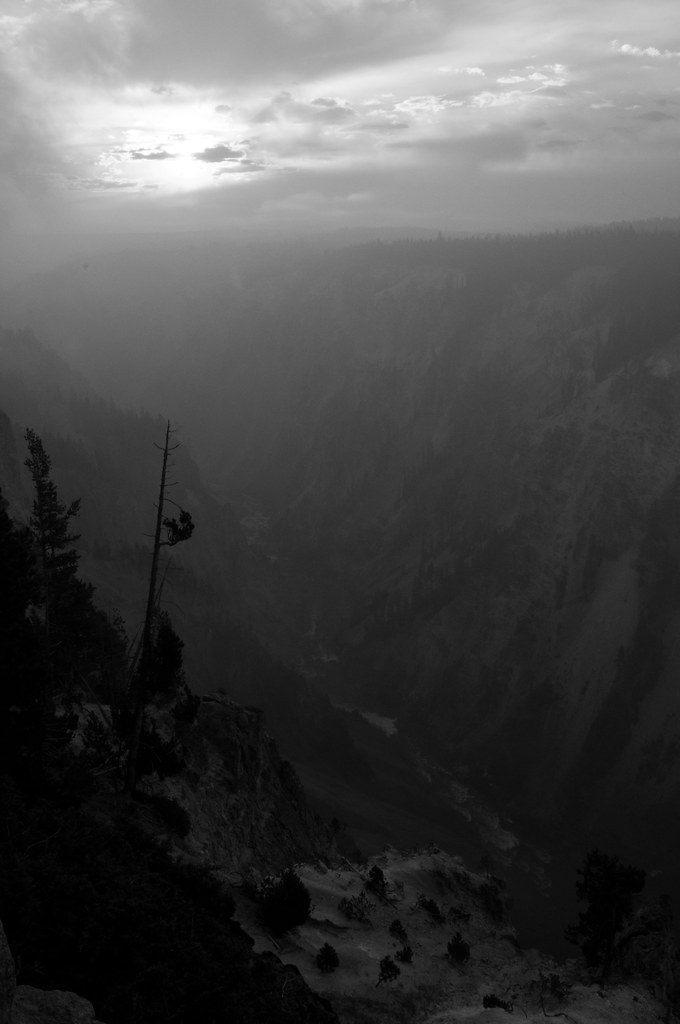 "The grand canyon of yellowstone" was a bit hazy Tom Check Flickr