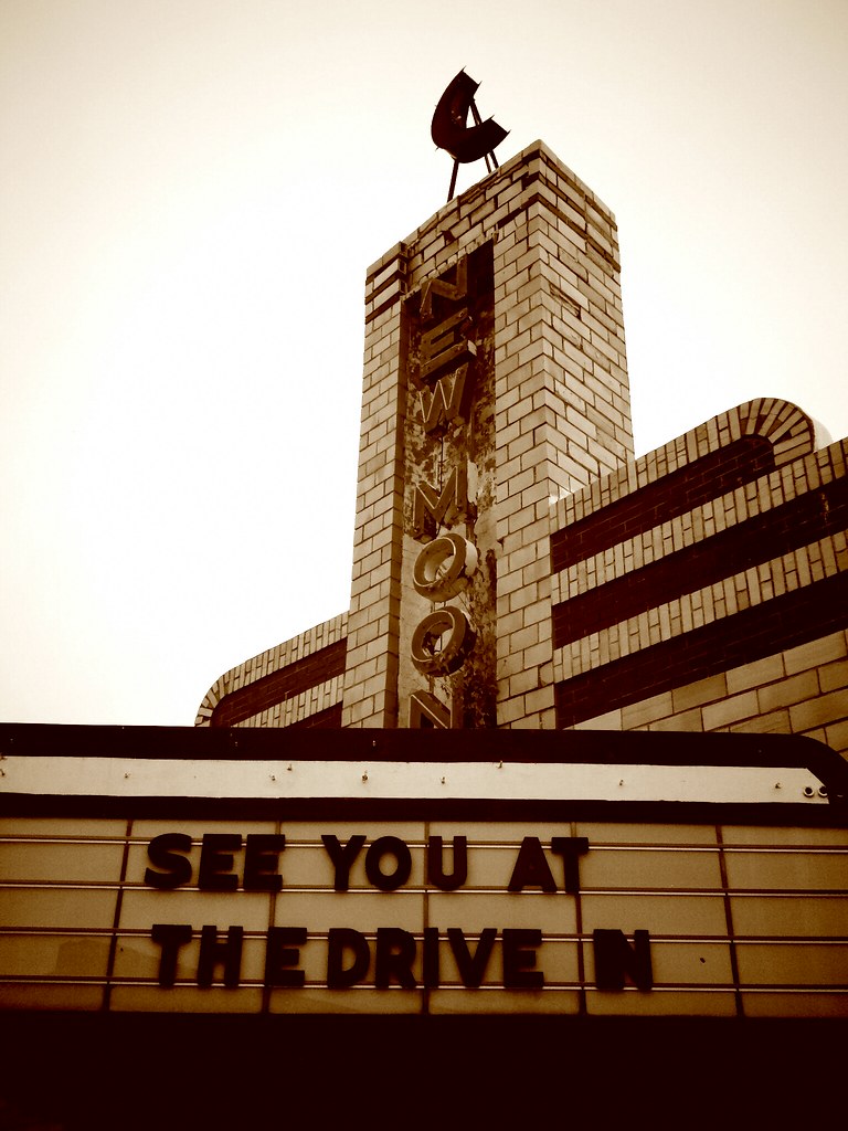 New Moon Theater Neligh, Nebraska Taken with a Droid X, … Flickr