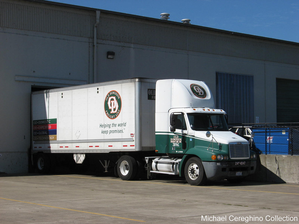 Old Dominion Freight lines Freightliner Century Class Flickr
