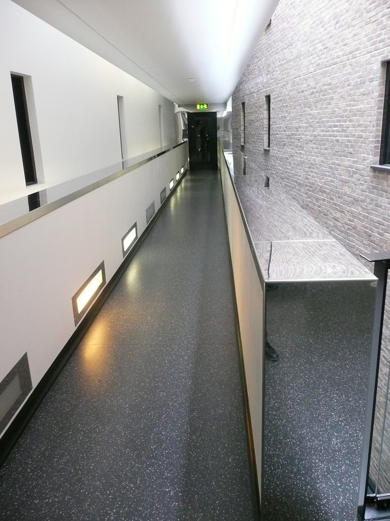 Broadstone Hall Beautiful stainless steel detail on the wa… Flickr