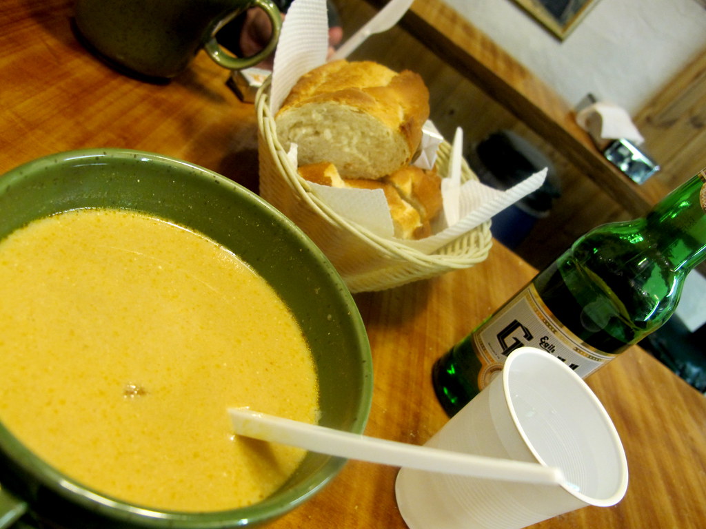 Reykjavik lobster soup...yum.. dwpitz Flickr