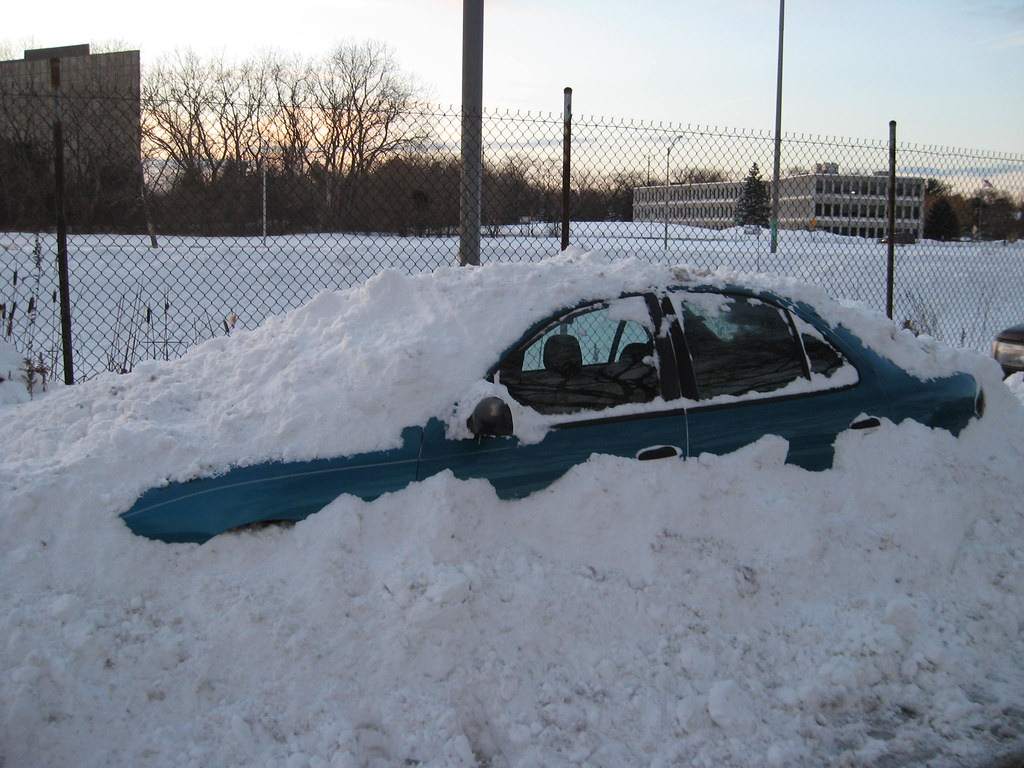 Cars Buried in Snow After The Blizzard Zol87 Flickr