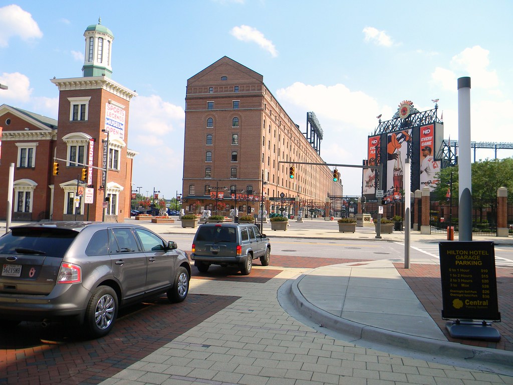 Eutaw Street Entrance to Camden Yards in Baltimore, Maryla… Flickr