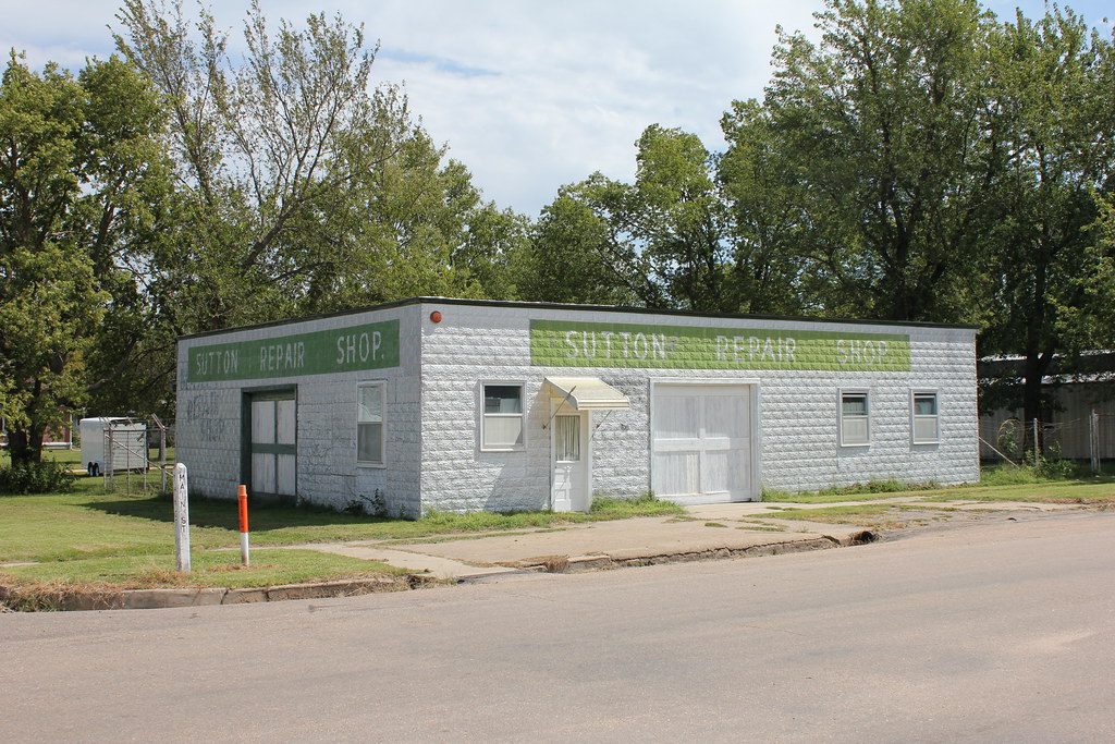 Sutton Repair Shop Blue Rapids, KS Tom McLaughlin Flickr