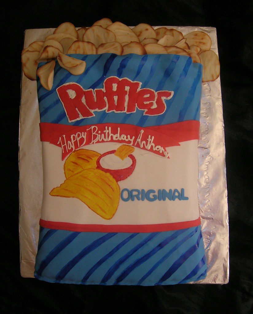 Bag of Chips Cake CakesbyMonica Flickr