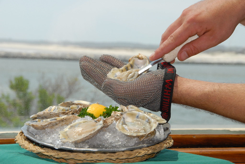 Shucking Oysters Located at the Ocean City Inlet, Harrison… Flickr