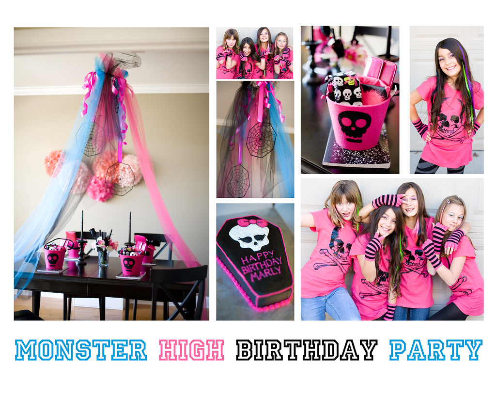 Monster High Birthday knoxville party planning www.yours… Flickr