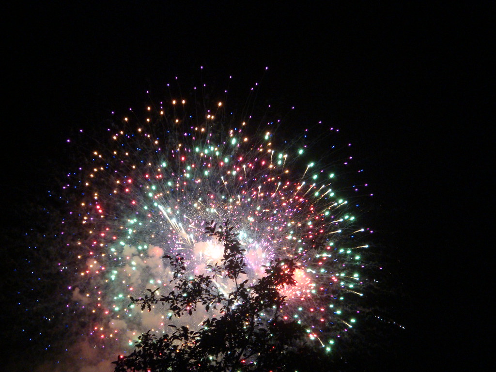Fireworks 4th of July fireworks in Sturbridge, Mass. Betsy Flickr