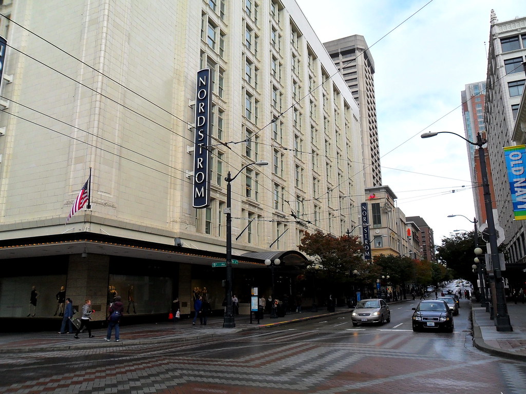 Nordstrom Downtown Seattle The Downtown Nordstrom store in… Flickr