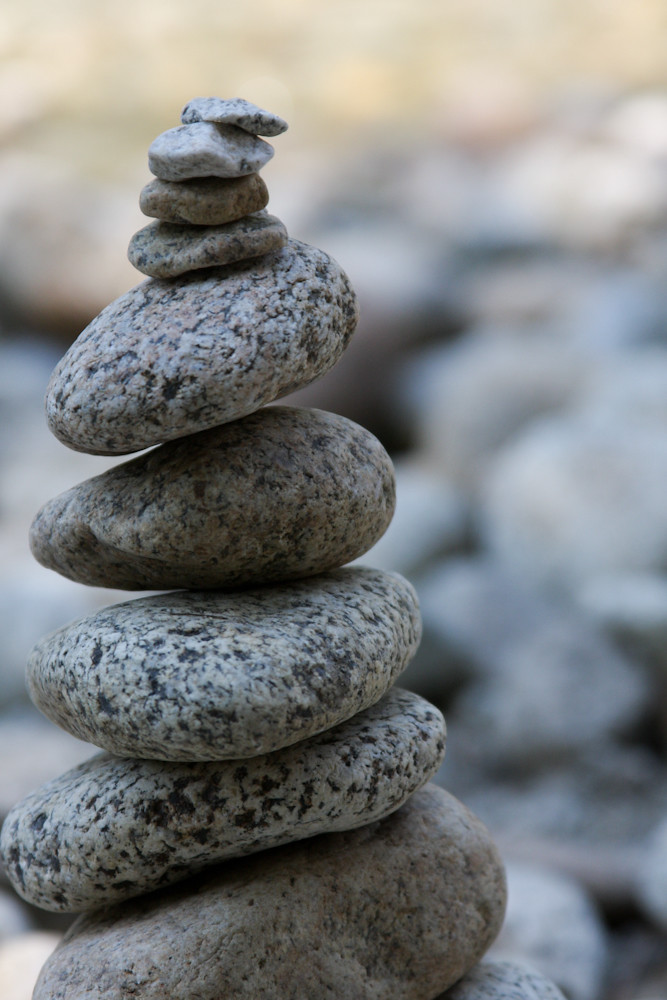 River rocks Someone had made a sculpture out of some rocks… Swhise Flickr