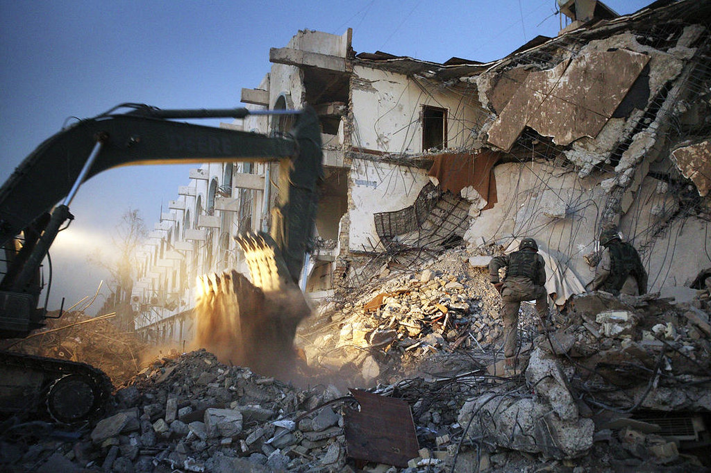 UN Headquarters Destroyed by Truck Bomb in Baghdad Flickr