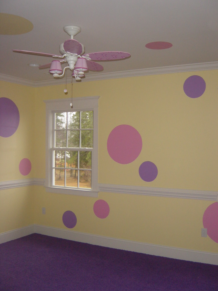 15500 Polka Dot Bedroom Faux painting brings some fun to a… Flickr
