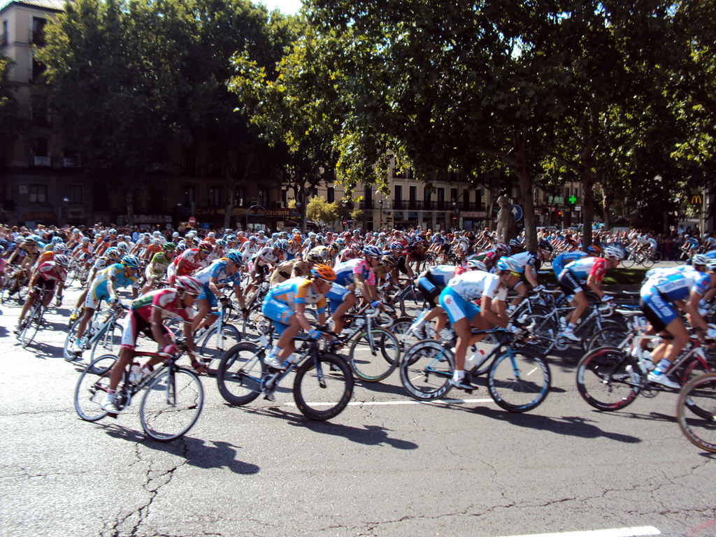peloton Better idea of the scale of the peloton... CaseSensitive