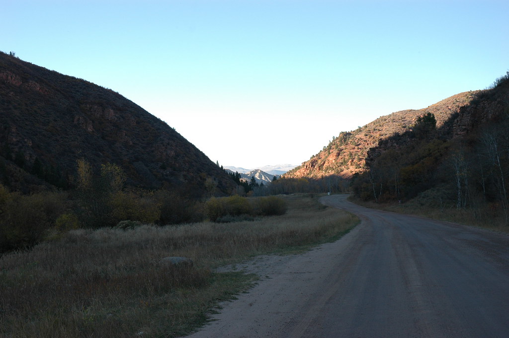 Trip to Sylvan Lake Looking back down the Sylvan Lake road… Flickr