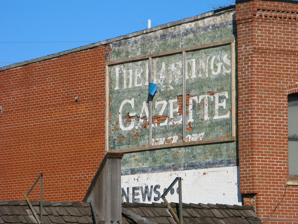 Hastings Gazette Ghost Image a photo on Flickriver
