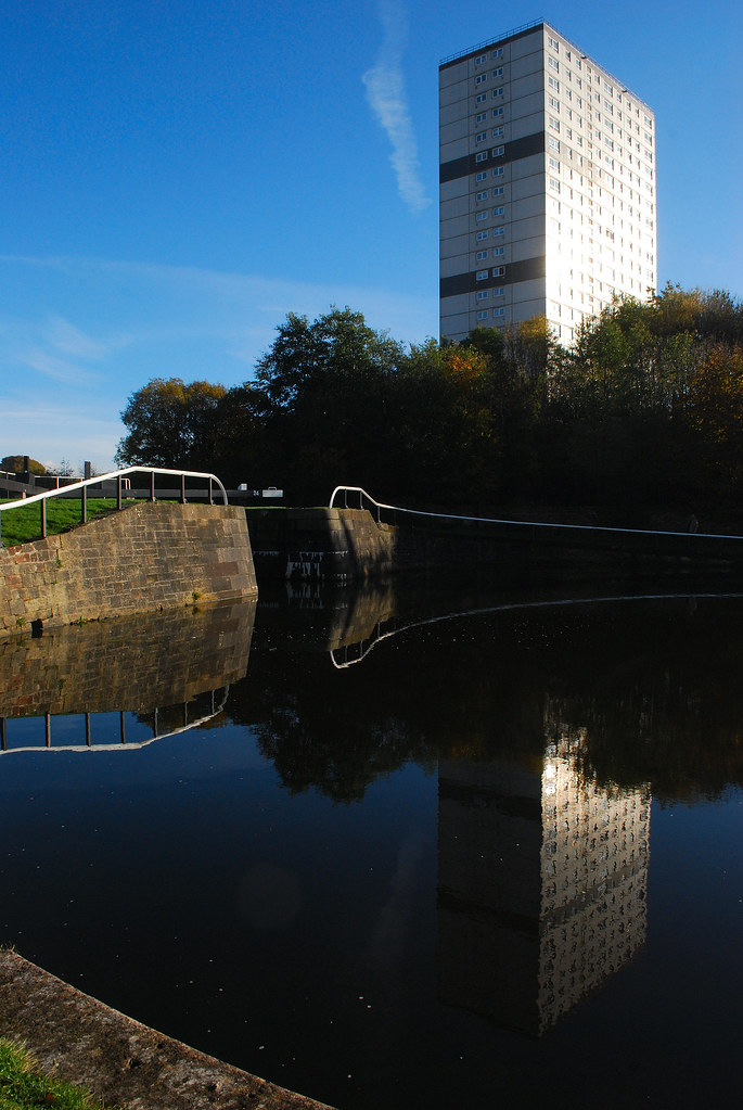 Maryhill Flats Forth and Clyde Canal James Brown Flickr