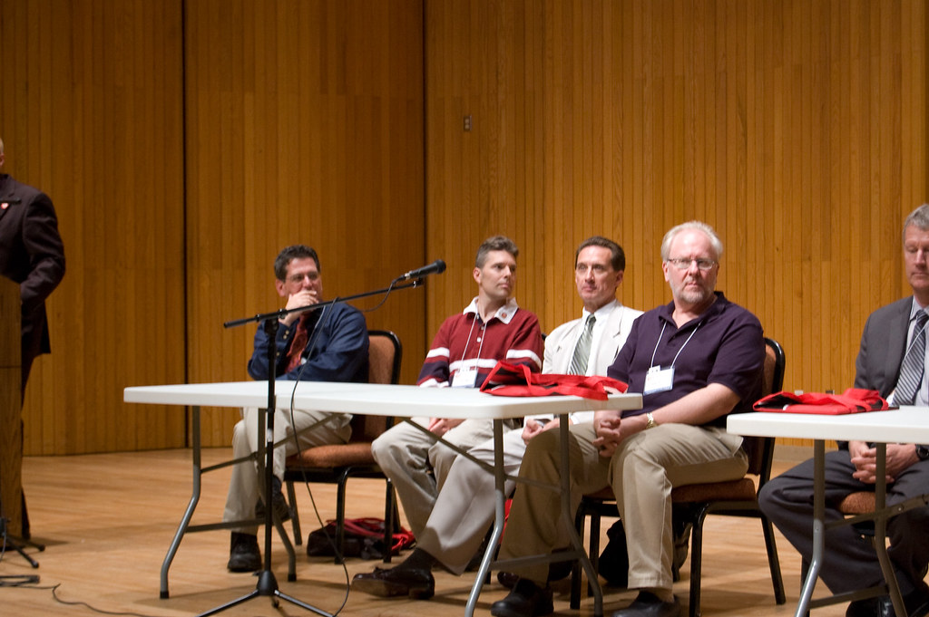 Music Panel (left to right Music Department Chair Michae… Flickr