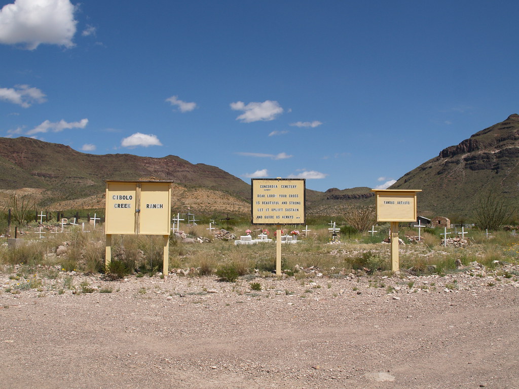 Shafter Texas Ghost Town small old mining town in the Chih… Flickr