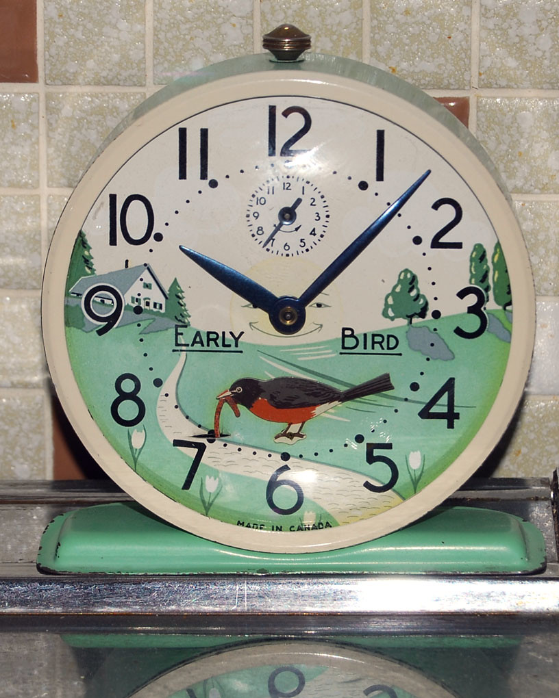 earlybird alarm clock My Westclox Early Bird alarm clock. … Flickr
