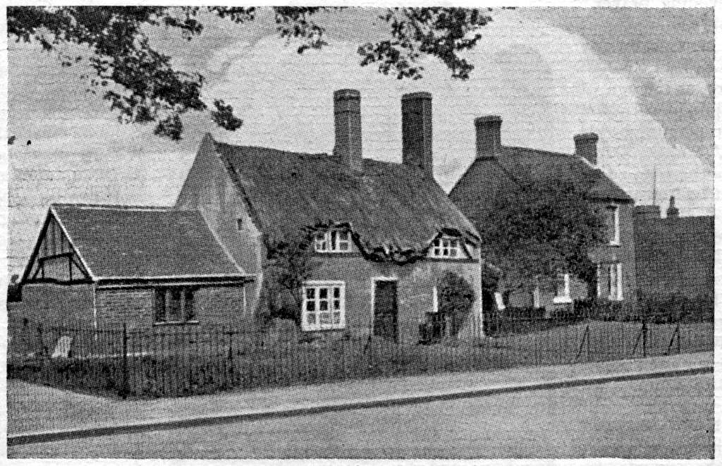 Old cottages in Bell Lane, Bloxwich, c1940 Stuart Williams Flickr