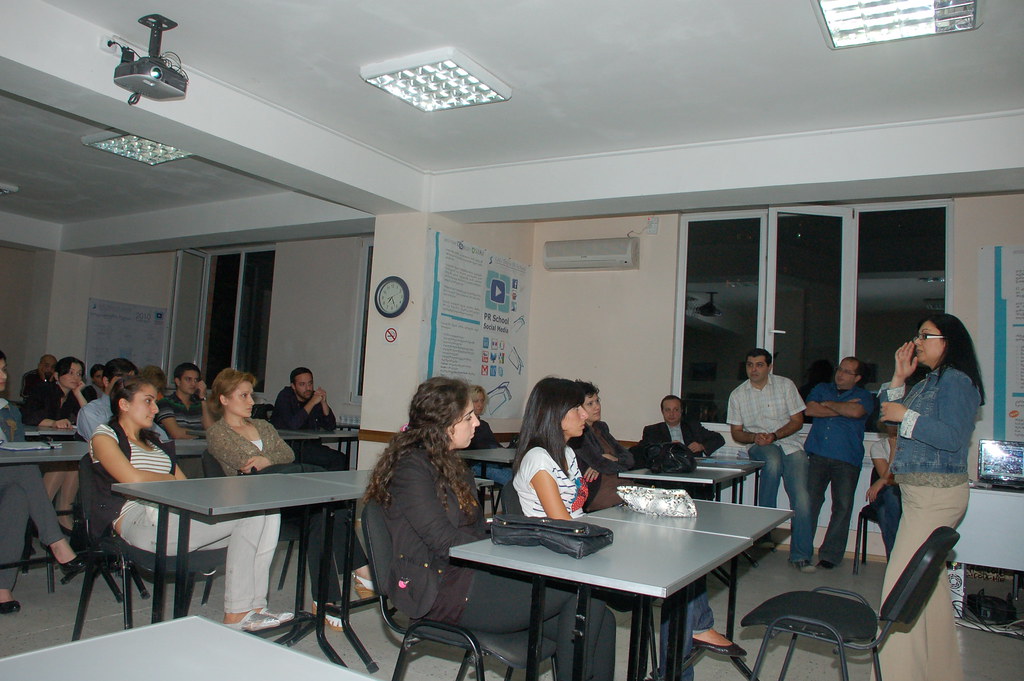 PR School ღია კარის დღე 23.09.10 PR School, PRSchool, Ge… Flickr