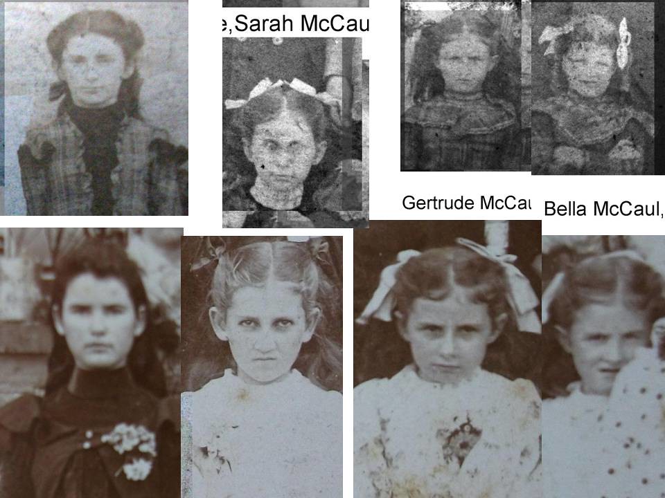 McCaul, Margt,Sarah,Gert,Bella McCaul children Margaret E… Flickr